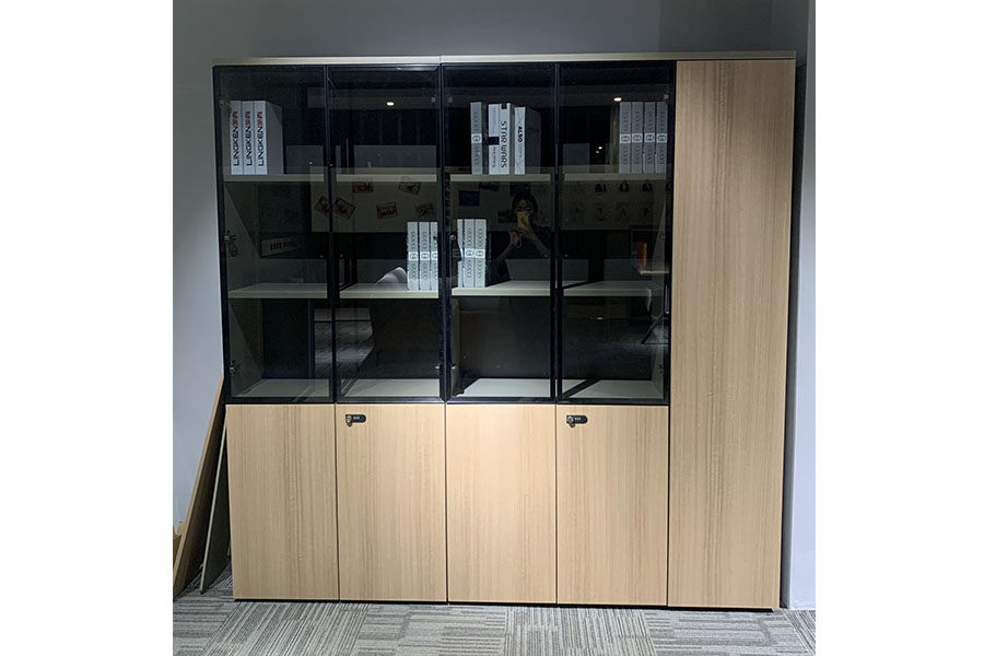 office bookcase with file drawers